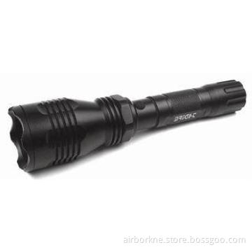 High Powered One 18650 Battery LED Police Flashlight JW0271